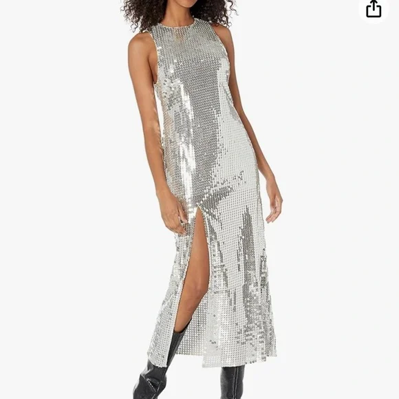 Show Me Your MuMu | Dresses | Nwt Showmeyourmumu Silver Disco Dress Size Medium | Poshmark Show Me Your MuMu | Dresses | Nwt Showmeyourmumu Silver Disco Dress Size Medium | Poshmark